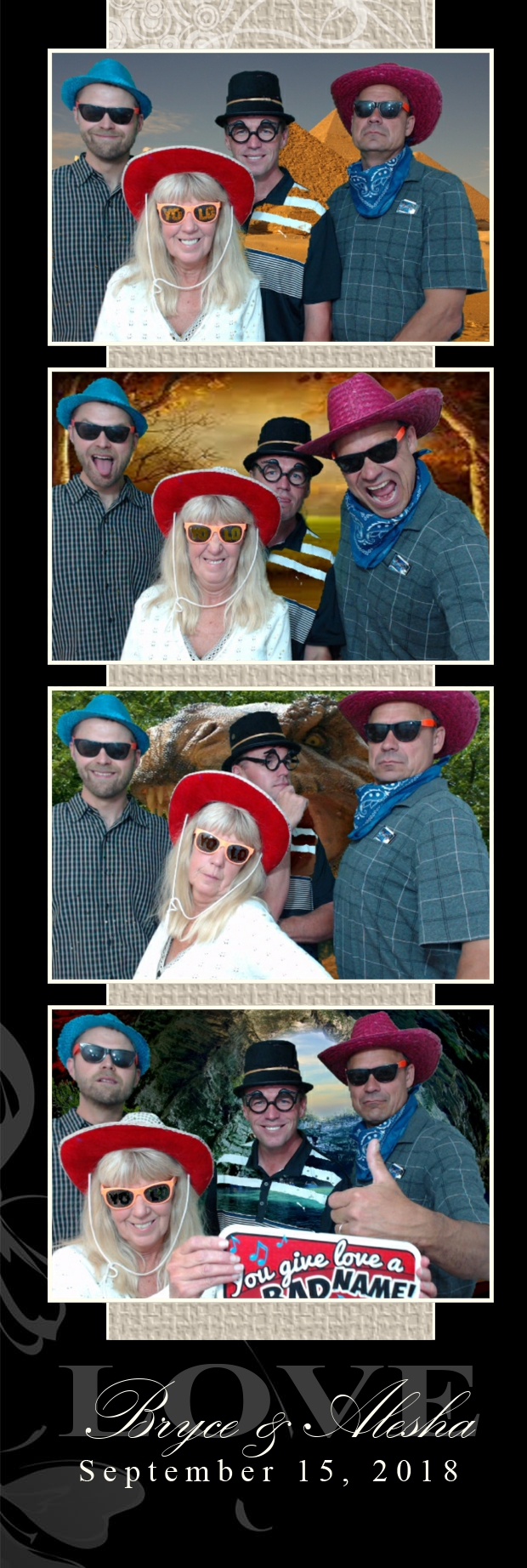 Alesha and Bryce's Wedding | View more photos from the event at gallery.photoboothbillings.com/u/PhotoBoothBillings/Alesha-and-Bryces-Wedding